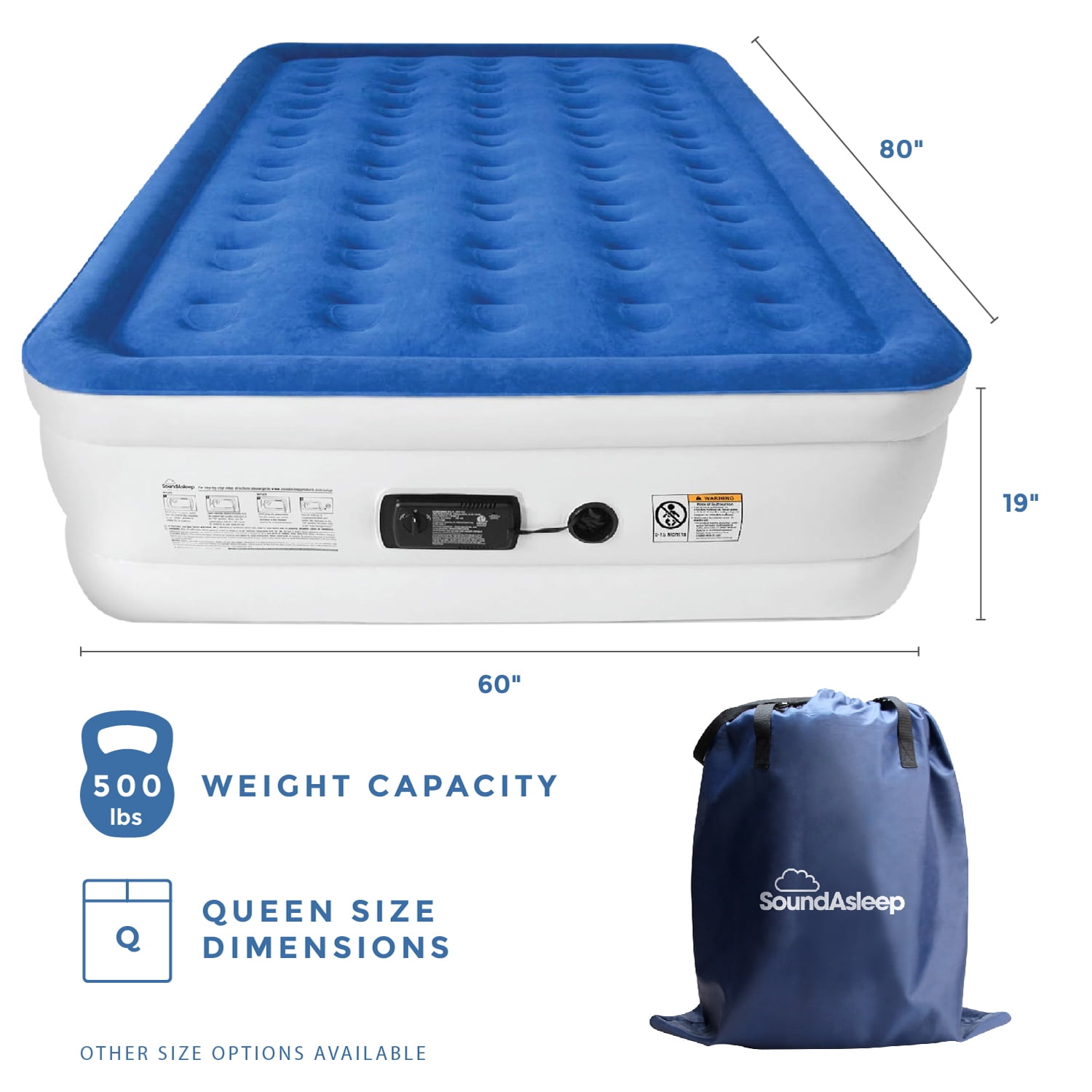 SoundAsleep Air Mattress - Queen