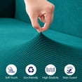 thumbnail image 6 of Subrtex 1-Piece Stretch Sofa Slipcover Non Slip Couch Cover (Armchair, Turquoise), 6 of 9