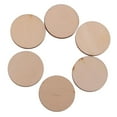 thumbnail image 5 of Natural Wood Circles 50 Pieces Unfinished Round Blank Wooden Cutout Slices Discs for Book Signing Sunday School Boards 50pcs 30mm, 5 of 10