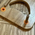 thumbnail image 4 of WOWME Mini Tabletop Cornhole Set – 2 Laser-Engraved Wooden Boards, 8 Beanbags & Storage Bag | Portable Desktop Game for Office, Home & Club | Stress-Relief Toss Game for Kids & Adults, 4 of 6