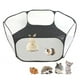 thumbnail image 5 of Caja de jaula plegable para mascotas pequeña de 2 piezas para conejos hámster, 5 of 9