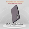 thumbnail image 5 of for Samsung Galaxy A34 5G Wallet Case for Women, Glitter Bling Diamond PU Leather Folio Cover with Card Slot Wrist Strap Built-in Kickstand Protective Case for Samsung Galaxy A34 5G Owl Grey, 5 of 16