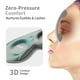thumbnail image 3 of Antifaz 3D para Dormir para Hombres y Mujeres (Paquete de 2), Máscara de Ojos con Bloqueo Total de Luz, Máscara para Dormir de Lado, Espuma con Memoria Ajustable y Lavable, Negro y Gris Plateado, 3 of 3