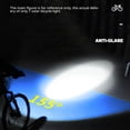 thumbnail image 2 of Luz para Bicicleta con Bocina de Alto Decibel, Alto Brillo, Recargable, para Exteriores, Doble Bocina de Luz, Color Negro, 2 of 10