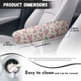thumbnail image 7 of Yuyamidu Hummingbird Armrest Cover for Car Seat Reusable Armrest Protector Covers for Most Vehicles Automotive Interior Accessories Pink Flower Car Seat Armrest Covers, 7 of 7