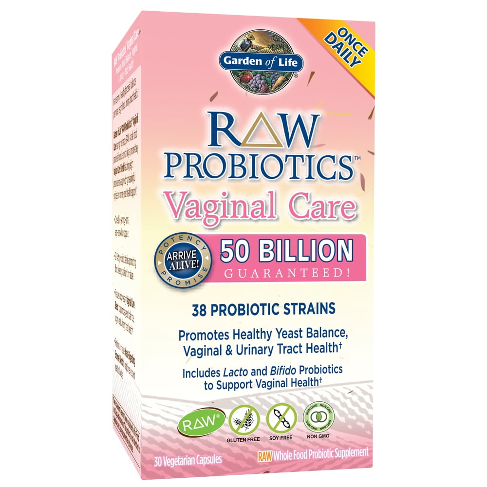Garden of Life RAW Probiotics Women's Vaginal Care 30 Vegetarian