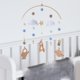 thumbnail image 3 of Sonajeros móviles universales para bebés, juguetes, colgador de caja de música para pequeños Estilo A Hugo campana de cama, 3 of 9