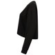 thumbnail image 3 of Skinni Fit - Jersey corto suelto para chica mujer (Negro), 3 of 3