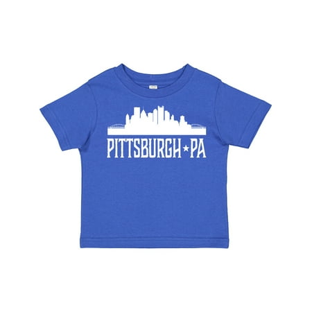 

Inktastic Pittsburgh Pennsylvania Skyline PA Cities Gift Toddler Boy or Toddler Girl T-Shirt