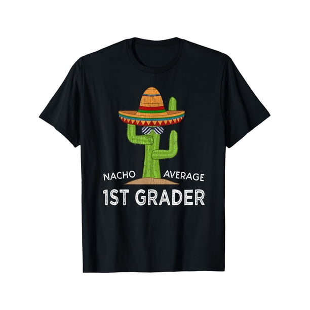 Boys Girls Fun First Grader Back To School | Funny 1st Grade Student T-Shirt tee top
