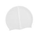 thumbnail image 5 of Gorro de natación de silicona de alta elasticidad para adultos que mantiene el cabello seco. Blanco, 5 of 9