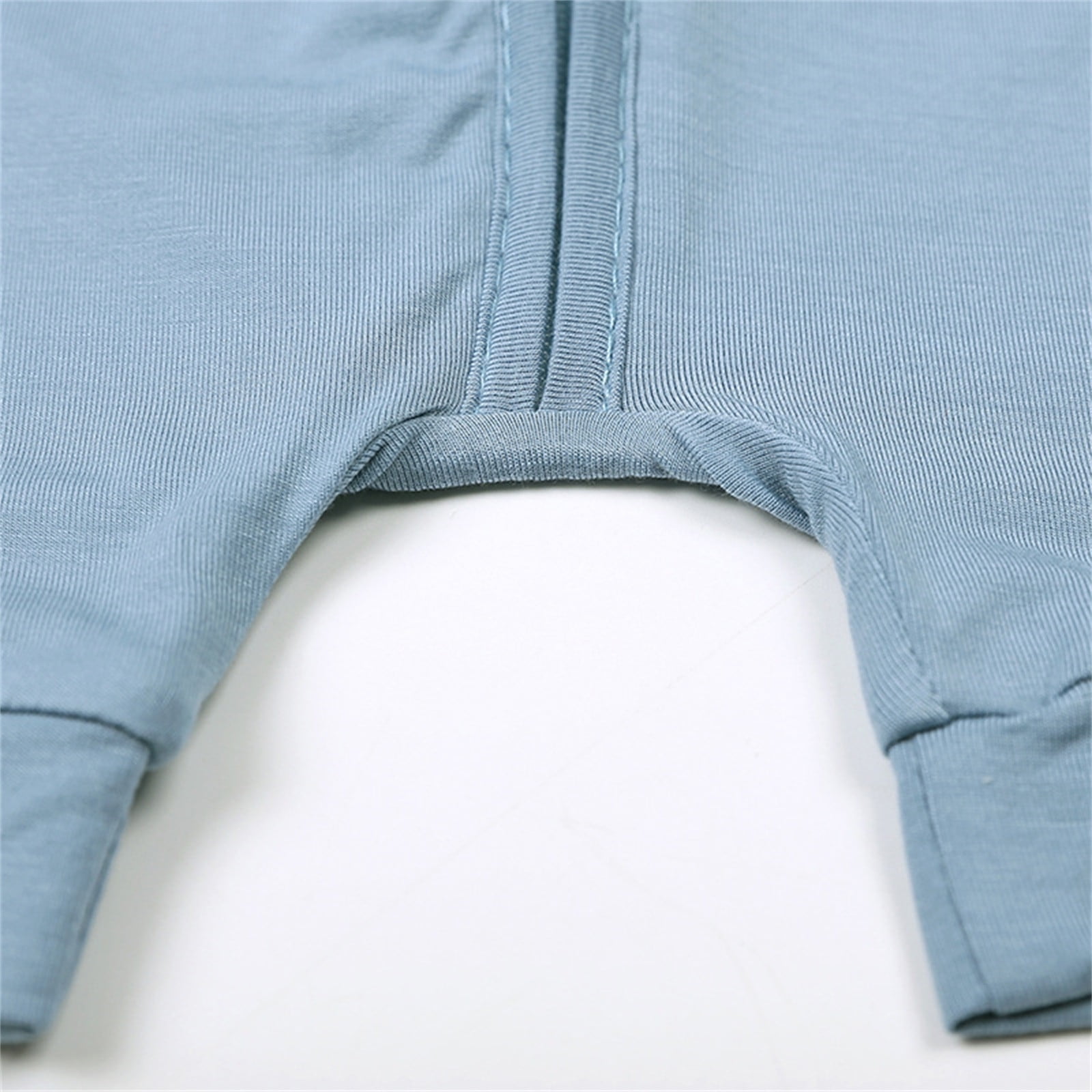 Icvfdpl 3PCS Todder Baby Pajamas Pj'S Bamboo Newborn Infant Solid Color Rompers Zipper Short Sleeve Sleeper Jumpsuit Skin-Friendly Sleepwear