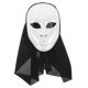 thumbnail image 1 of Máscara facial completa para disfraz de Halloween, fiesta, baile de hip hop y decoraciones de máscaras, diseño unisex para hombres y mujeres, 1 of 8