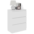 thumbnail image 3 of vidaXL Sideboard Engineered Wood Drawer Table Cabinet Storage Multi Colors, 3 of 13