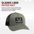 thumbnail image 2 of Sombrero TenPoint Mesh Green Trucker Fit ajustable, 2 of 3