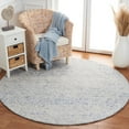 thumbnail image 2 of SAFAVIEH Metro Glanville Medallion Area Rug, Blue/Ivory, 6' x 6' Round, 2 of 8