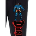 thumbnail image 3 of DC Comics Men's Darkseid Super Villain Character Loungewear Pajama Pants, 3 of 5