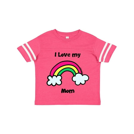 

Inktastic I Love My Mom Gift Toddler Boy or Toddler Girl T-Shirt