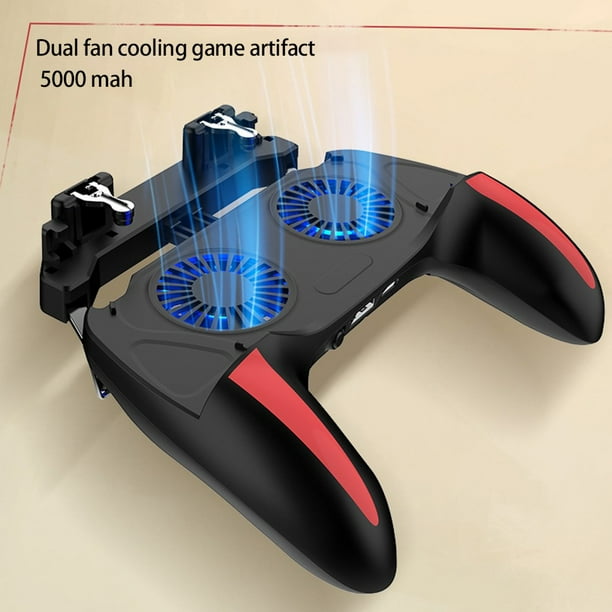 Gamepad para Dual Ventilador de refrigeración Game Cooler para teléfono
