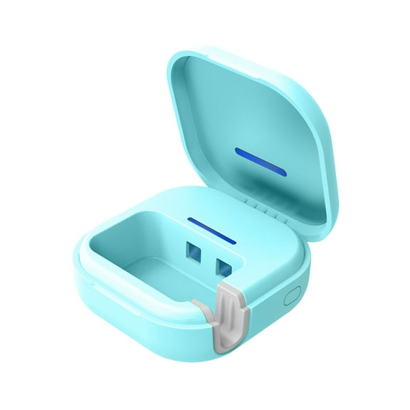 Jacenvly 2024 New Items Uvc Portable Toothbrush Sterilizer Box Led Toothbrush Holder Toothbrush Sterilizer Box Travel Toothbrush Holder Home Decor