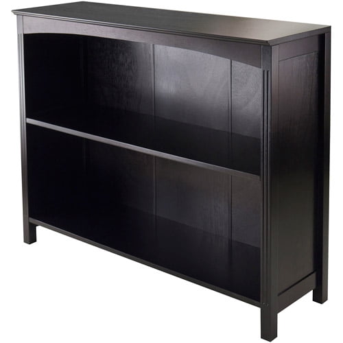 Terrace 3-Shelf Bookshelf, Dark Espresso