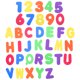 thumbnail image 1 of FELTECHELECTR 1 juego de juguetes de baño para bebé con letras y números en inglés de EVA de colores, alfabeto, juguetes educativos para bañera para niños y niñas., 1 of 7