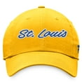 thumbnail image 2 of Women's Fanatics Gold  St. Louis Blues Breakaway Adjustable Hat, 2 of 4
