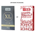 thumbnail image 3 of PERSONAJE 10 piezas GRANDES de 55 mm de tamaño condones para hombres condones retardantes de eyaculación funda de pene segura herramienta anticonceptiva de látex natural, 3 of 5