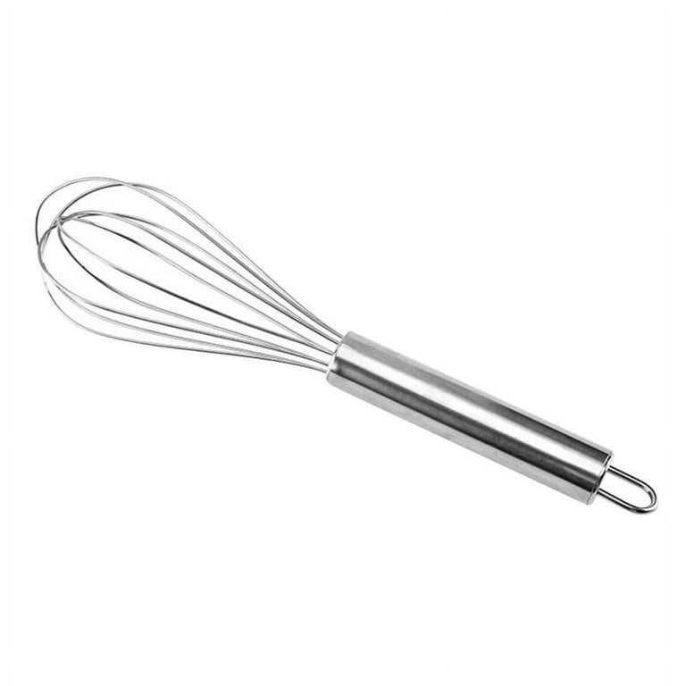 Small Whisks 7.5 Stainless Steel Handle Mini Tiny Mixing Balloon Wire  Whisks Cartoon Ceramic Agitator Kitchen Egg Mixer Beat Egg Whisk(4 Pack) 