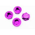 thumbnail image 3 of Hot Racing  17 mm Savage Flux Warlock Wheel Adapter, Anodized Purple & Black, 3 of 4