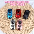 thumbnail image 6 of Key Fob Cover Compatible with Fit for Buick Envista Enclave Encore GX Verano Regal Lacrosse Keychain Case Holder Protector,Blue, 6 of 6