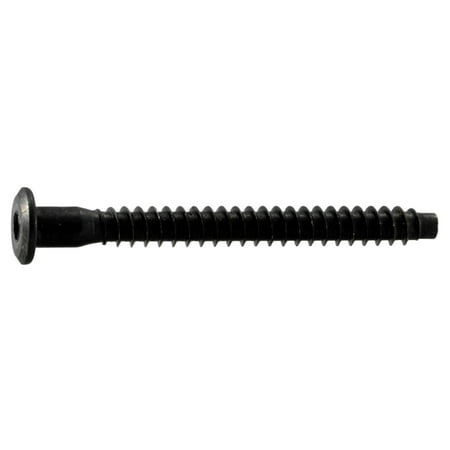

7mm x 70mm Black Steel Hex Connector Screws (10 pcs.)