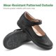thumbnail image 5 of Zapatos DREAM PAIRS Flats Mary Jane Negros Talla 1 Niña Pequeña, 5 of 6