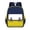 Yellow, variant on British Style Color-Block Lightweight School Backpack, Fashionable Water-Repellent Student Bookbag for Daily Commute Travel, Casual Simple Daypack with Padded Straps