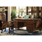 Acme Vendome Executive Desk, Cherry