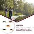 thumbnail image 4 of Cateissary Cangrejos Cebo Herramienta de mar Señuelo de pesca artificial Señuelos falsos realistas Aparejos Transporte de agua salada Río Decoración 10cm 30g/Gris, 4 of 6