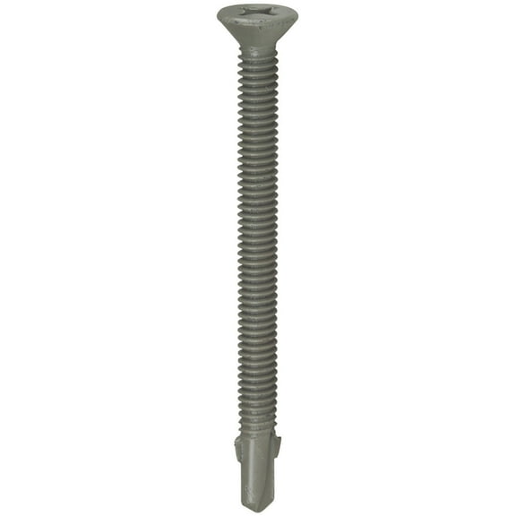 Self-Drilling Screw - #10 x 1-7/16"" - Flat Head - Pkg of 100 - ITW Teks 21380