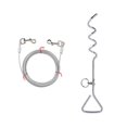 thumbnail image 2 of Cable y estaca para amarre de perros, resistente, para exteriores, ideal para playa 10m, 2 of 9