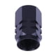 thumbnail image 4 of Tapas de aire de válvula de neumático cubiertas de vástago de rueda de coche de aleación de aluminio negro 4 Uds, 4 of 7