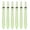 Green, variant on 6Pcs Professional Dart Shaft Set - 45mm Durable Nylon O-Ring Dart Shafts Stems, Colorful Transparent, No Drilling Required, Amazon Fulfillment