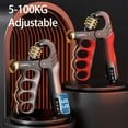 thumbnail image 2 of 5-60/100/150kg Grip Strength Gym Wrist Expander Hand Strengthener Adjustable Muscle Recovery Fitness Hand Strength Exercise, 2 of 9