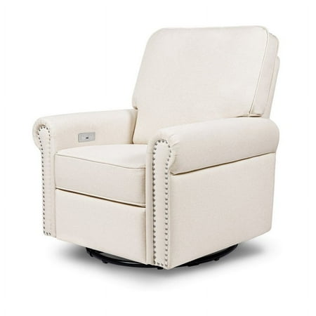 UPC: 0048517843246 | Namesake Linden Power Recliner in Performance Cream Eco-Weave