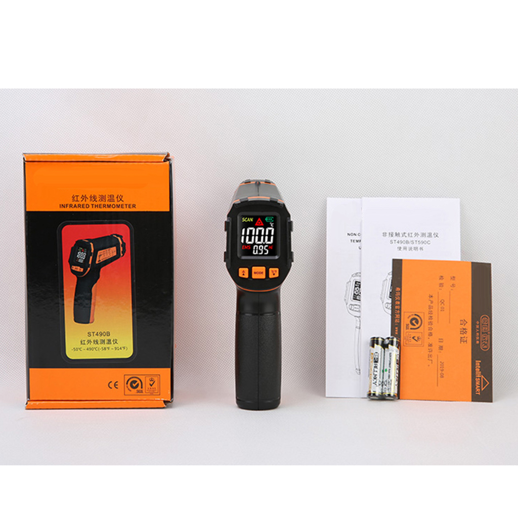 TONKBEEY Infrared Thermometer Non Contact Digital Temperature Gun for Cooking Home Repair