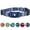 Darkblue, variant on AirTag Cat Collar, Compatible with Apple AirTag, Polyester Pet Kitten Puppy Collar with Silicone AirTag Holder for Small Dogs, Pink Rose, XS: 8''-12'' Neck