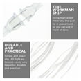 thumbnail image 3 of LEEYNEER 2 Pcs Clear Extension Cords Invisible Extension Cord Christmas Light Extension For Indoor Outdoor With US Plug, 3 of 11
