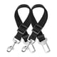 thumbnail image 1 of Cinturón de seguridad para coche para perros, [2 piezas] Arnés universal para coche, resistente y ajustable, de 50 a 90 cm, para perros y gatos, nailon negro., 1 of 5