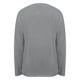 thumbnail image 5 of MHFRRA Camiseta de Manga Larga Oversize de Moda, Informal, Básica, con Cuello Redondo, para Uso Diario. Gris, 5 of 5