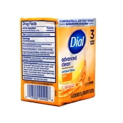 Dial Antibacterial Deodorant Bar Soap, Gold, 4 oz, 3 Bars