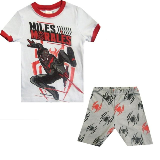 Pijama Movis Spiderman Blanco para niño Talla 10