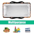 thumbnail image 5 of Pumpkin Large Capacity Reusable Foldable Oxford Cloth Grocery Bags for Storage Bins, Grocery Baskets, and Picnic Baskets, 5 of 7